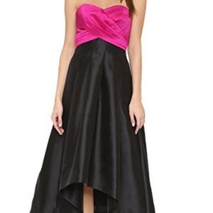 Shoshanna Midnight Hi-Lo Dress